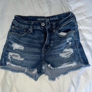 American eagle jean shorts